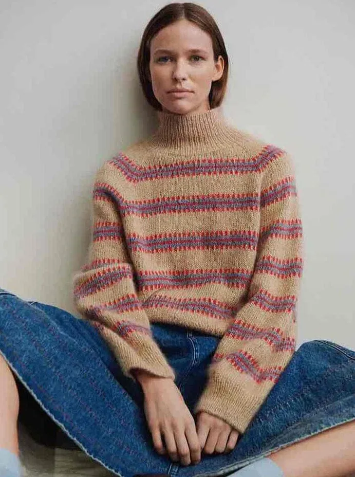 Norma sweater fra My Favourite Things Knitwear, No 20   silk mohair garnpakke (uden opskrift)