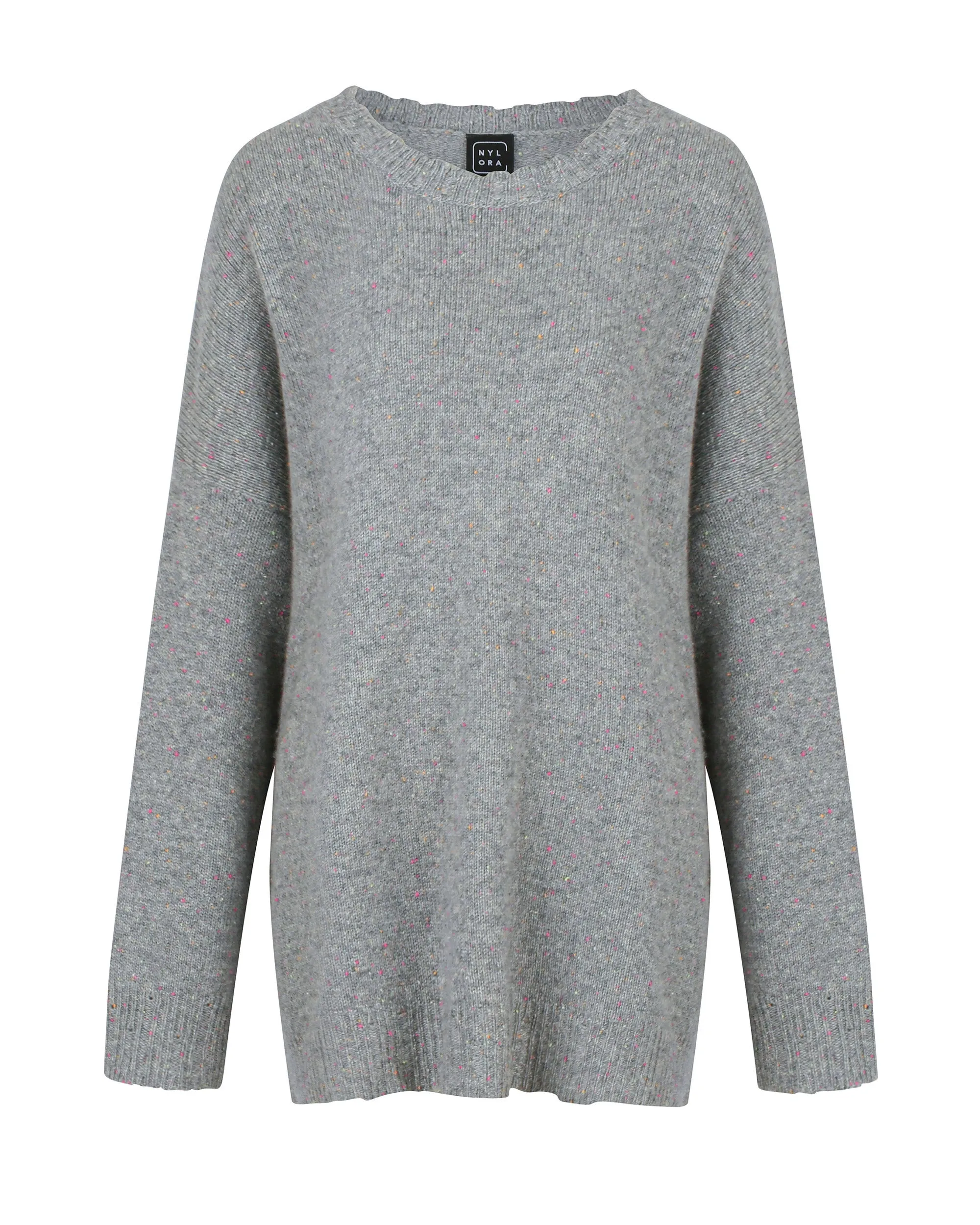 OLIVIA SWEATER HTR. GREY