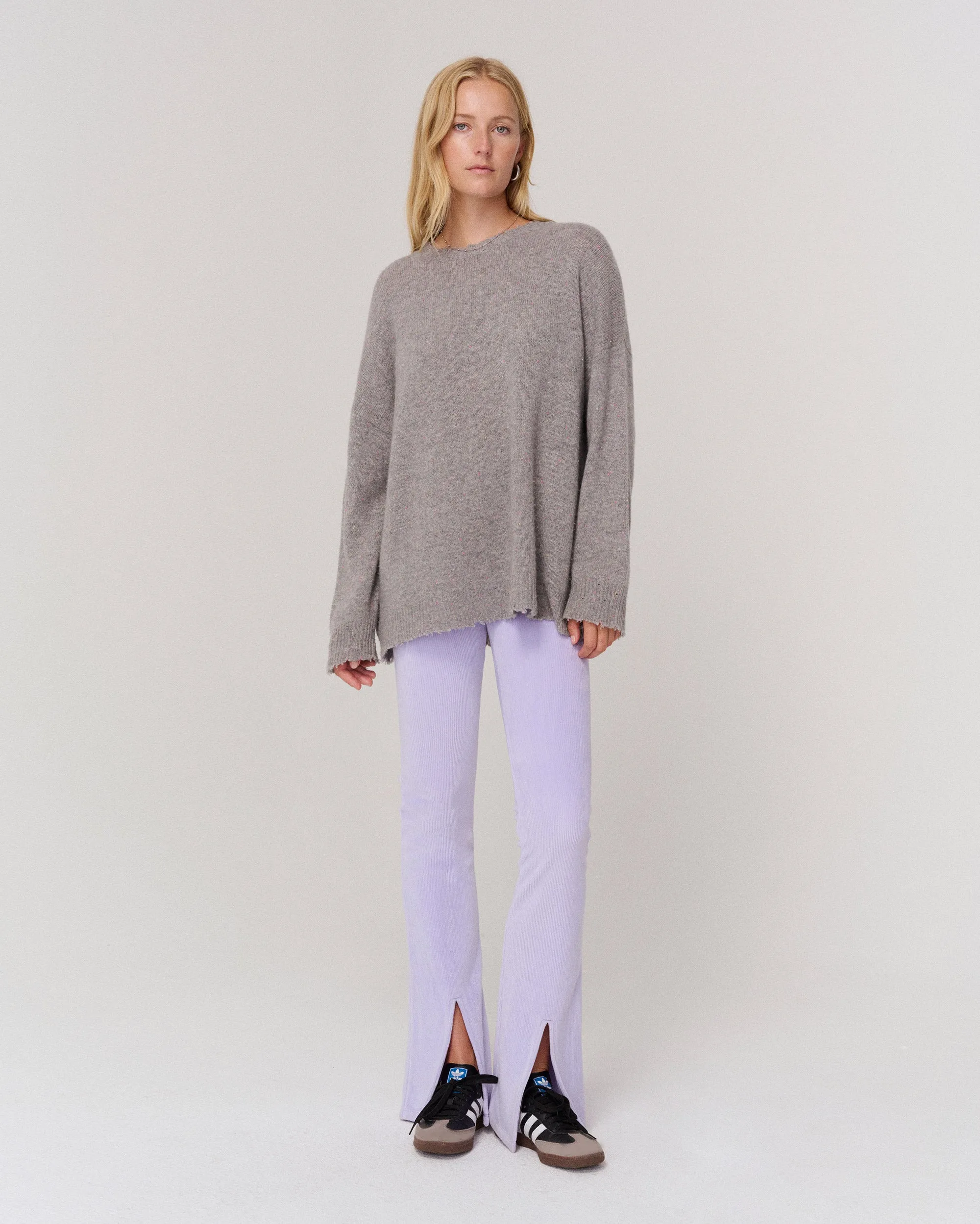 OLIVIA SWEATER HTR. GREY