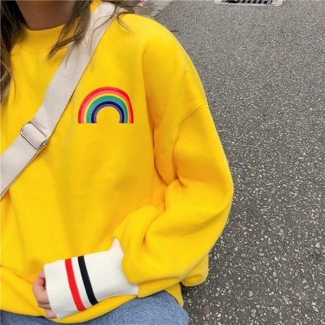 "BE HAPPY" SWEATSHIRT