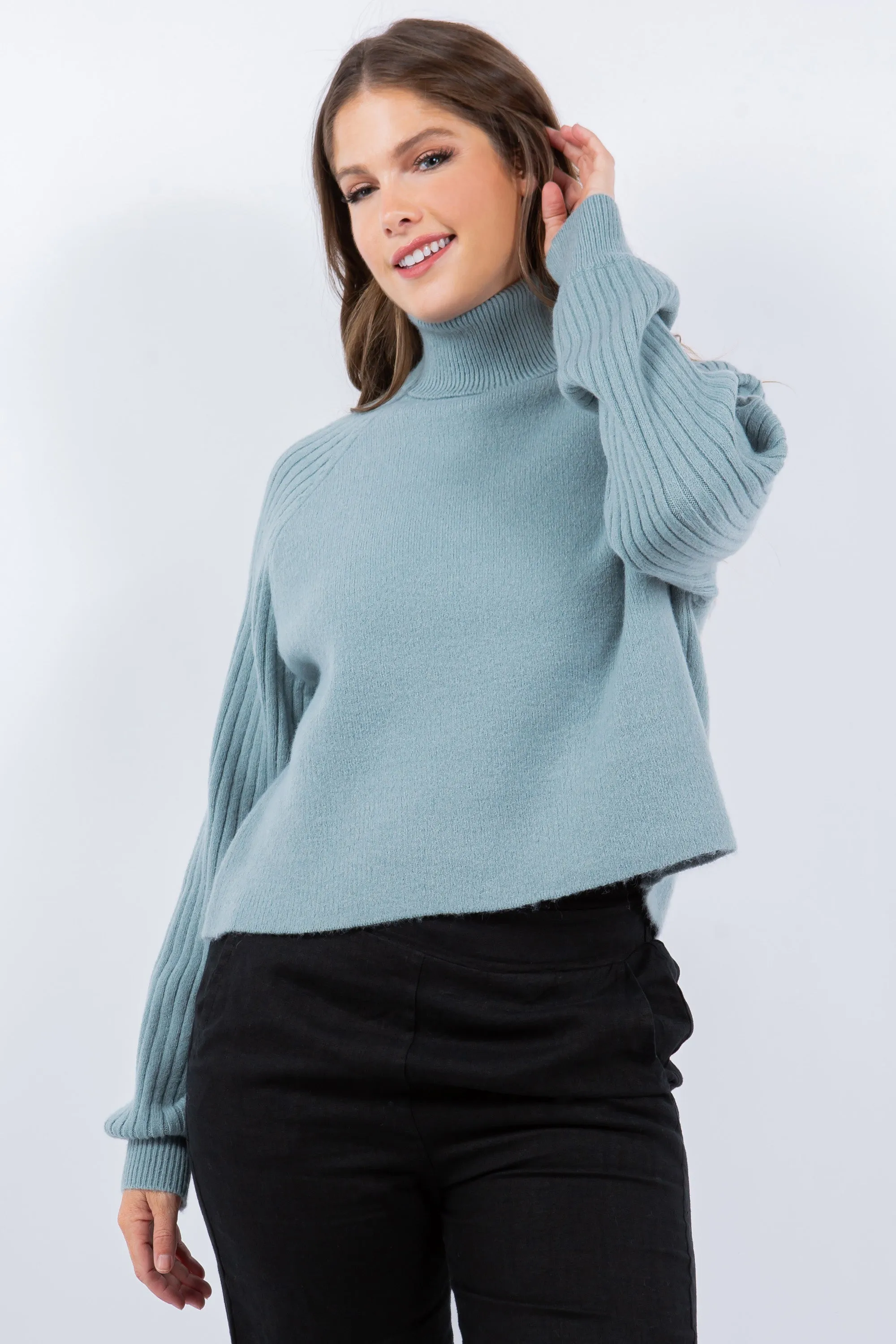 Raglan Elegance Sweater