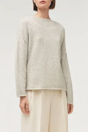 RELAXED SOFT NECK SWEATER