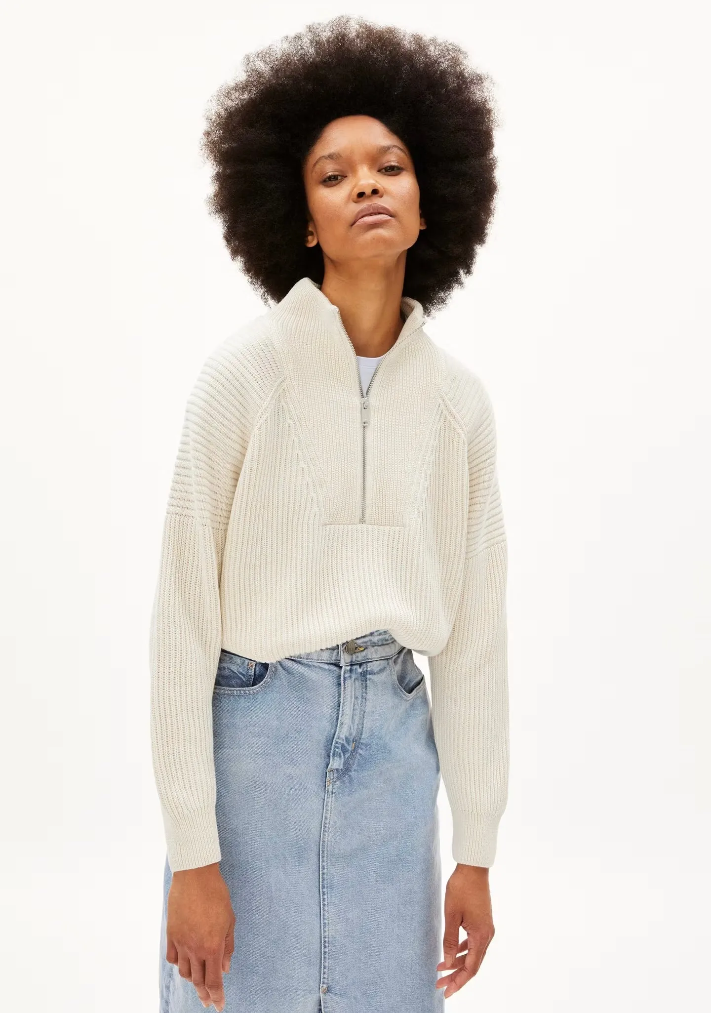 Ronyiaas Undyed Organic Cotton Sweater