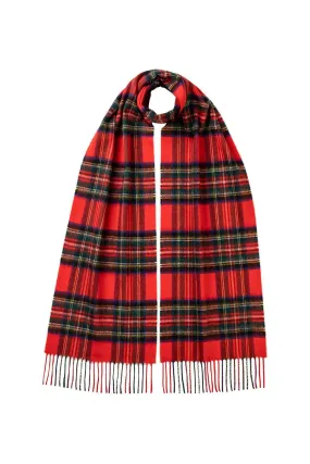 Royal Stewart Tartan Cashmere Scarf