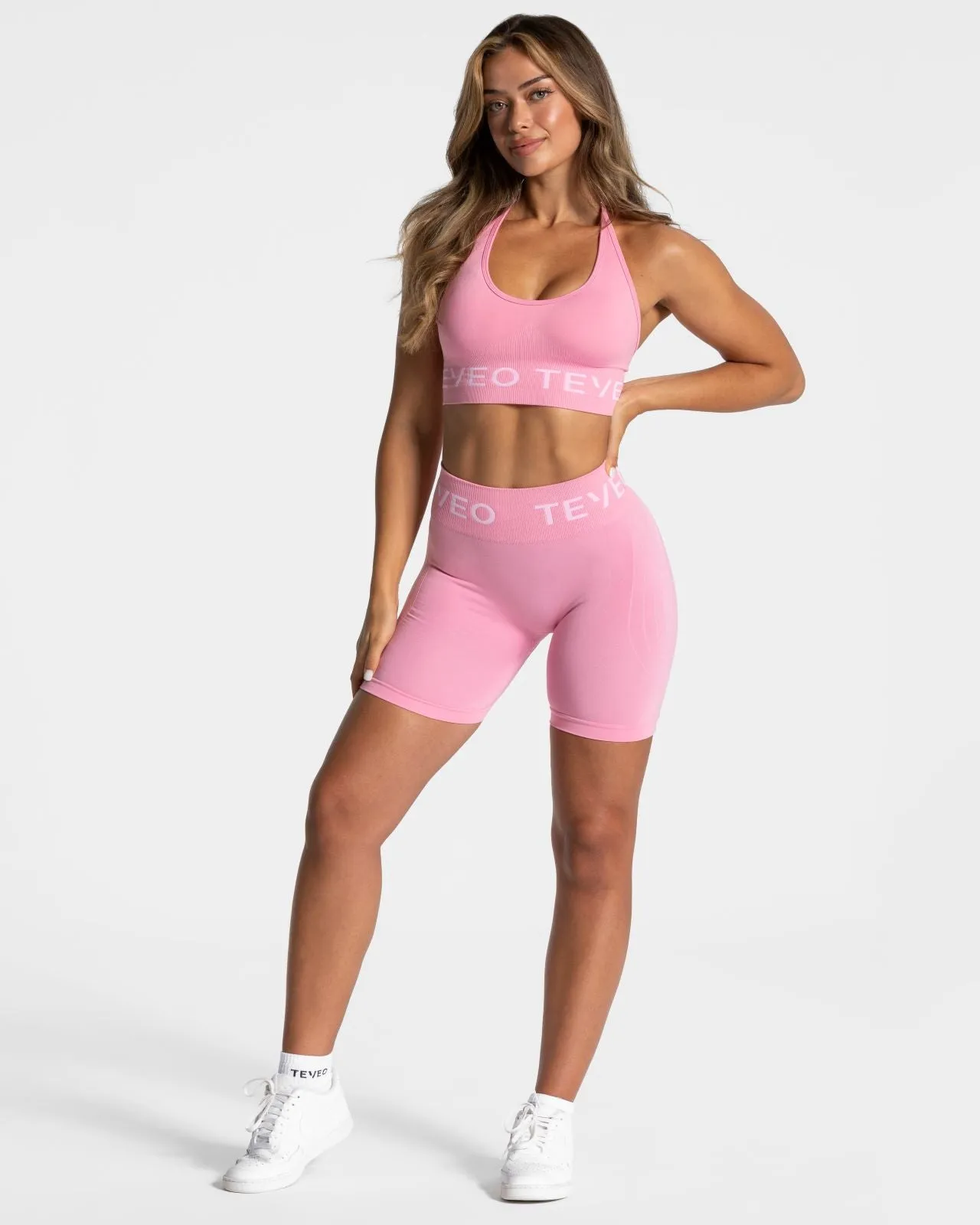 Signature Scrunch Short "Pink"