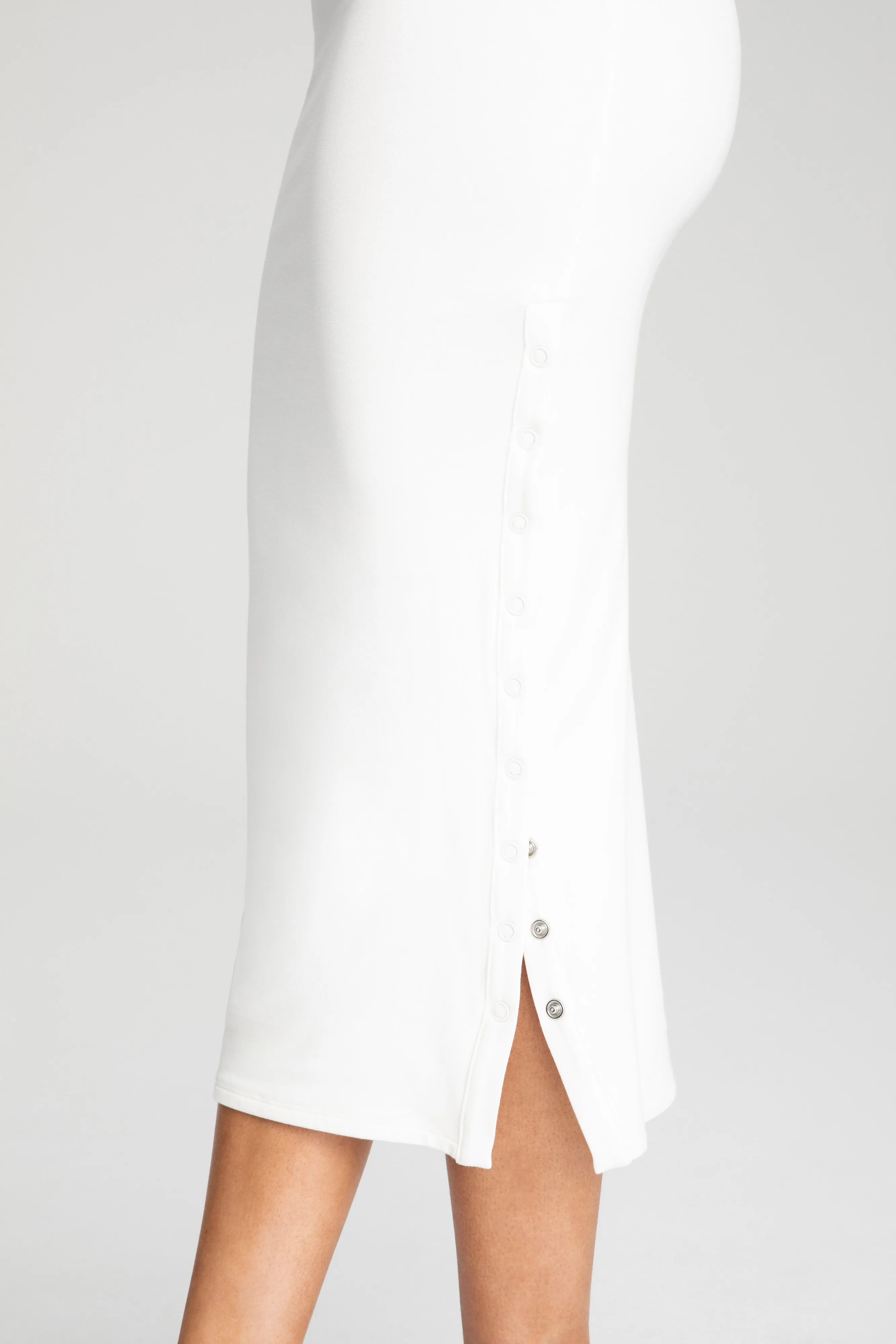 STRUT MIDI DRESS | IVORY001