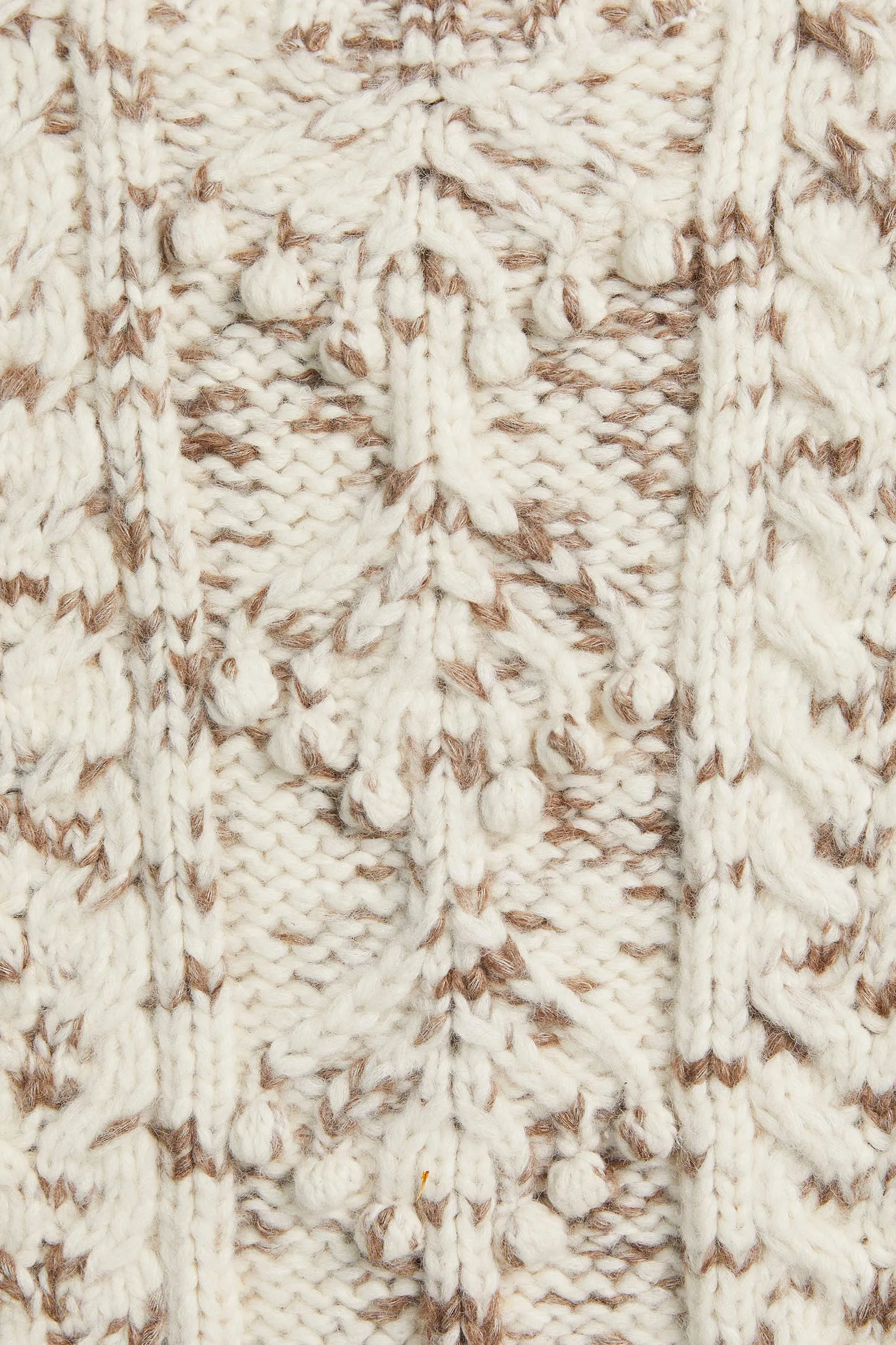 The Anja Sweater | Speckled Maple