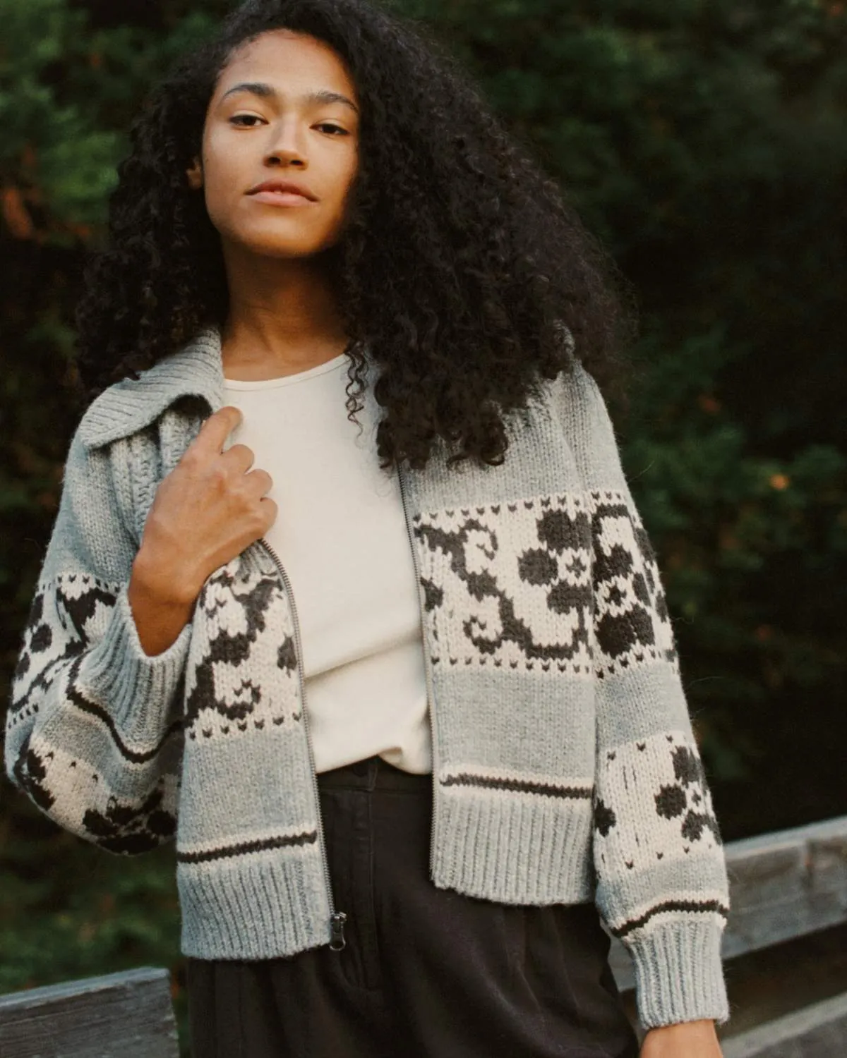 The Dylan Jacket | Intarsia