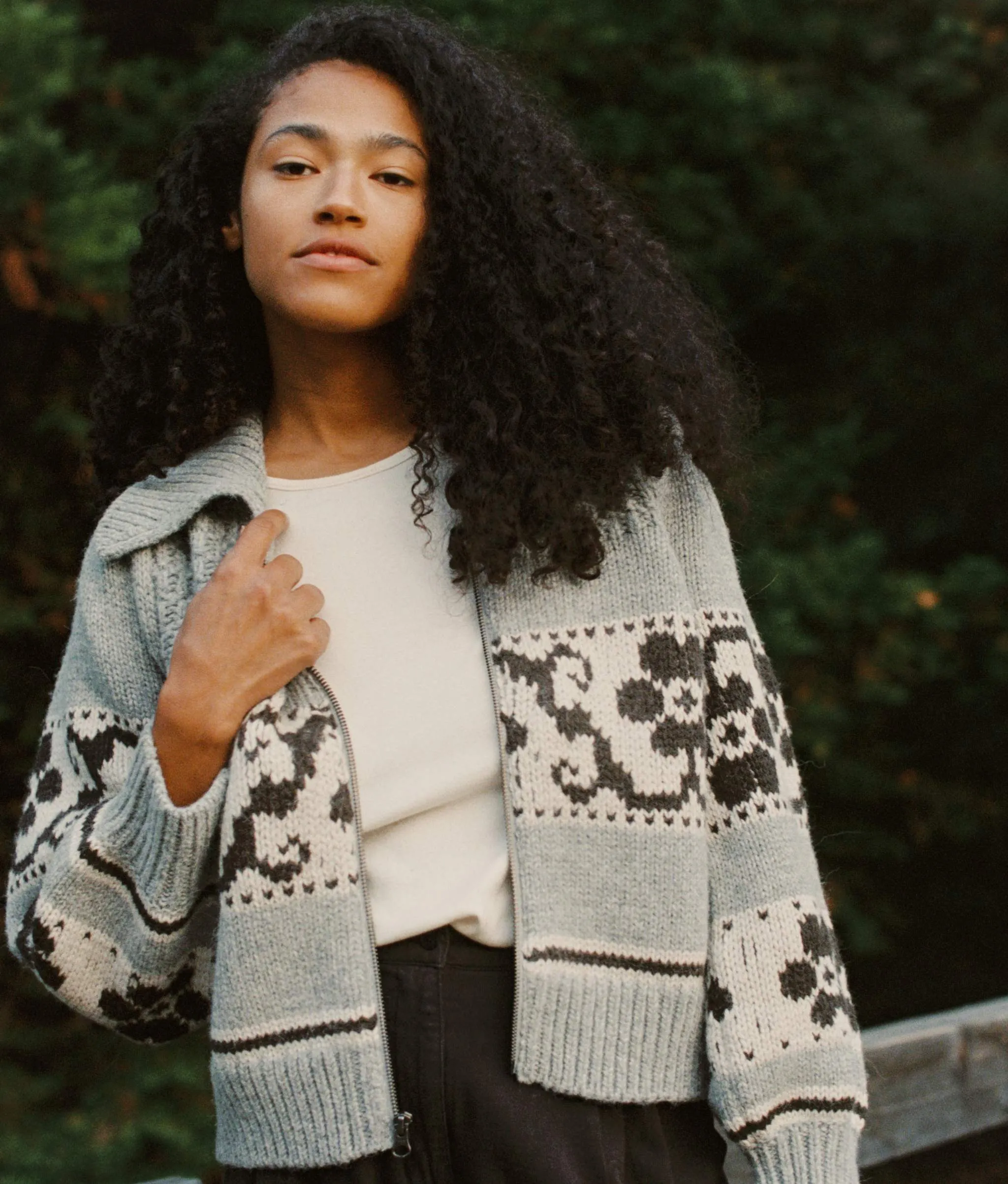 The Dylan Jacket | Intarsia