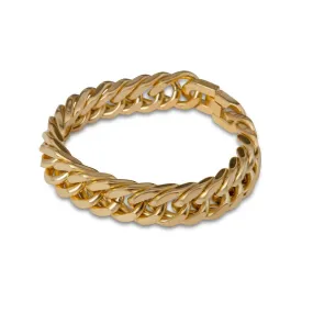 Thick Gold Chain Bracelet