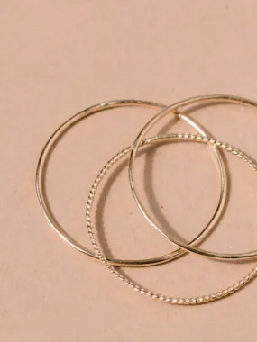 Ultra Thin Stacking Ring