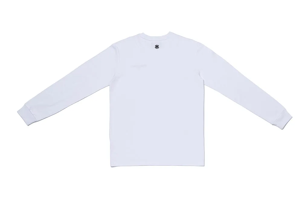 Unisex Logo Long T-shirt White R37100-000